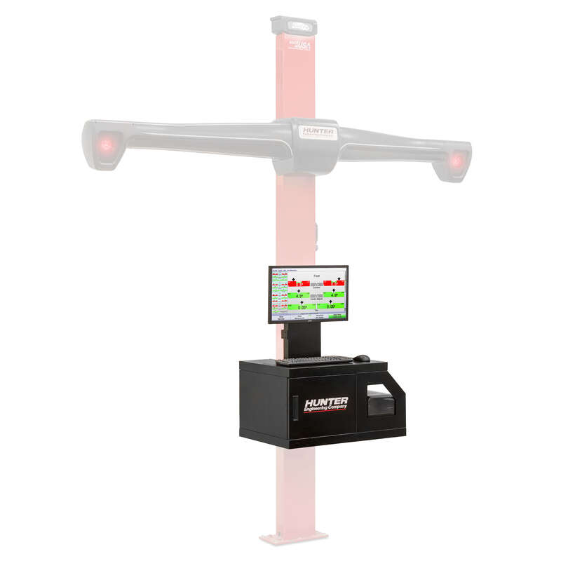 Hunter WinAlign Lite post or wall mount aligner console