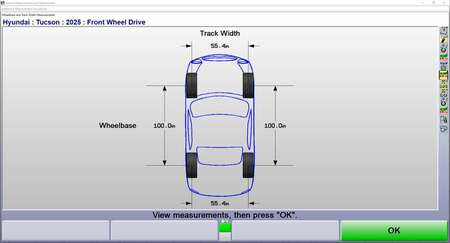 Wheelbase and Track Width Measurements