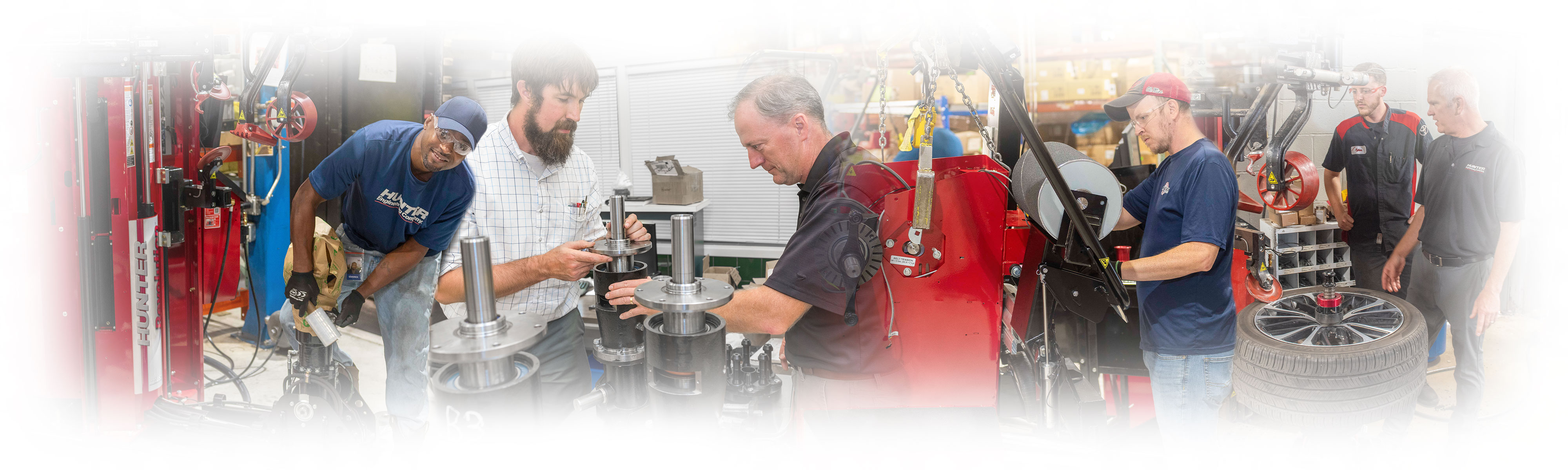 Hunter WalkAway engineering, manufacturing, and support network