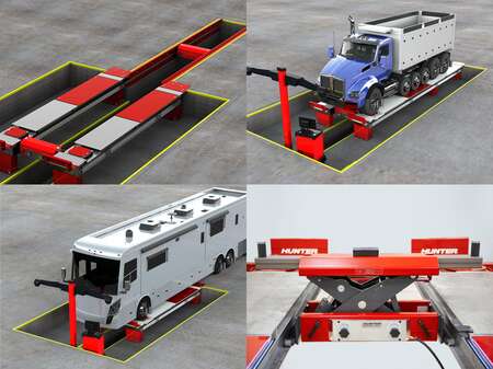 Hunter Engineering introduces full-service heavy-duty pit configurations