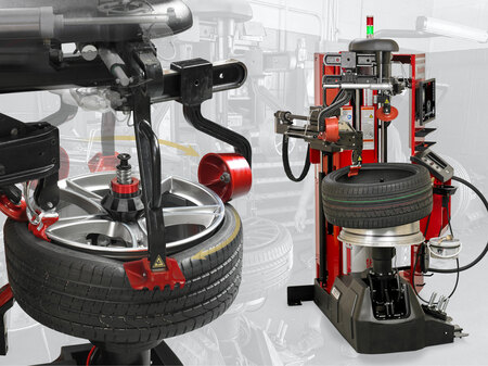 REVOLUTION TIRE CHANGER