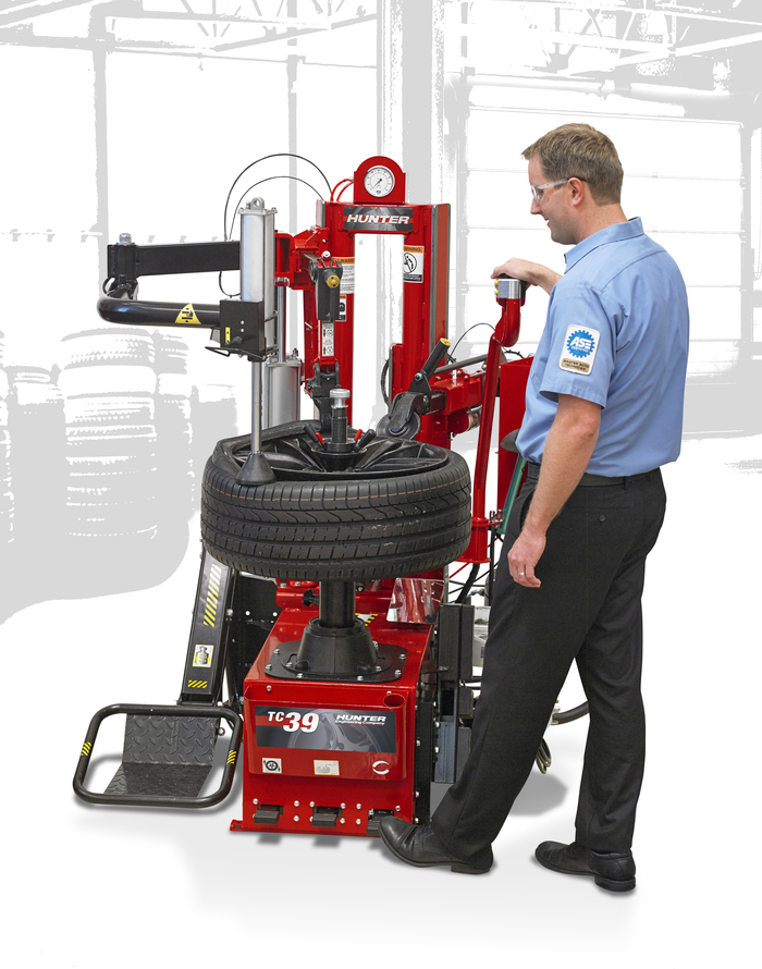 TC39 Center clamp tyre changer