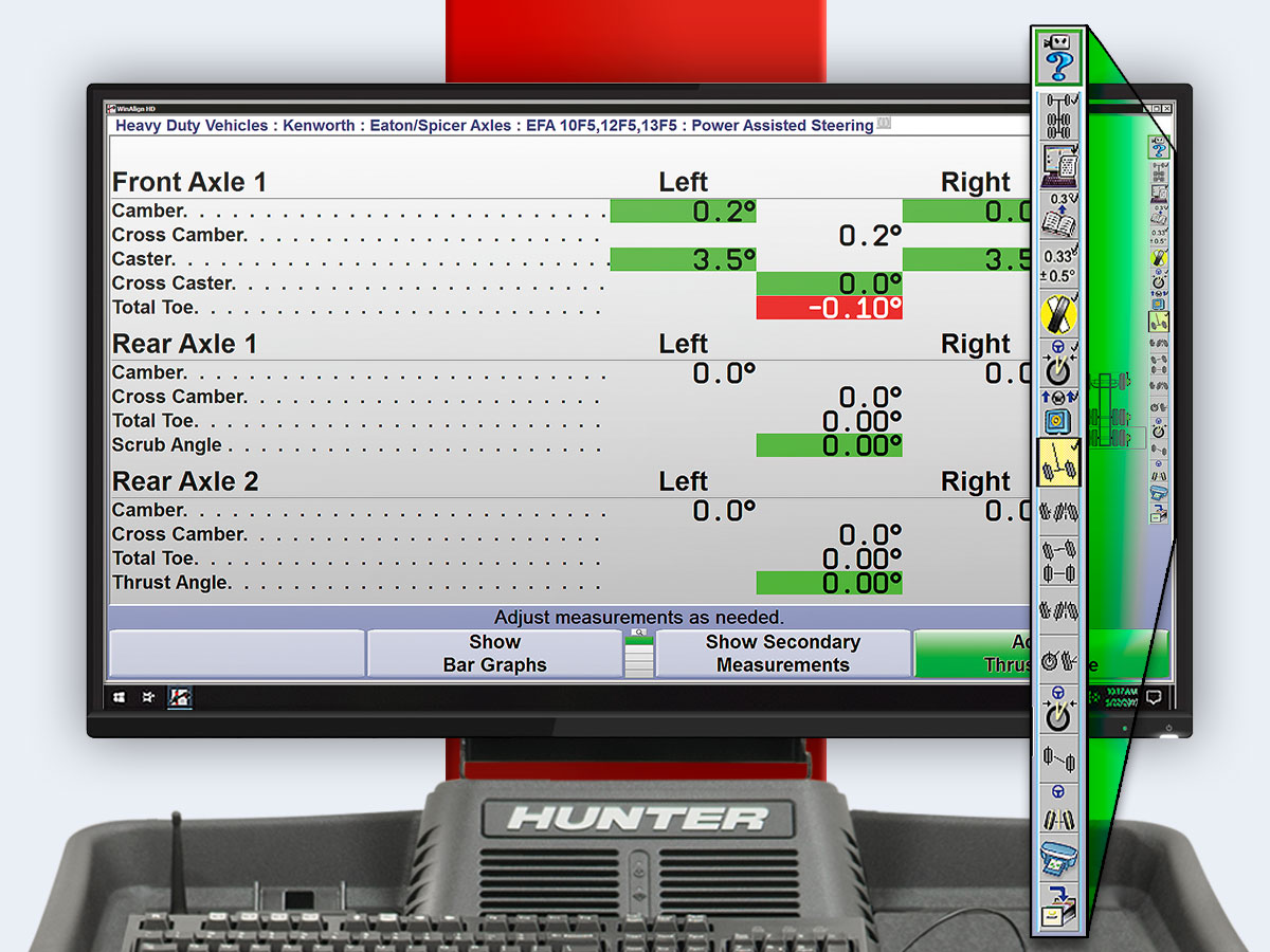 Pantalla ExpressAlign de WinAlign