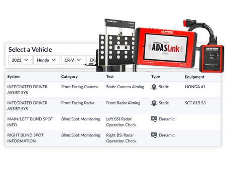 ADAS Vehicle Lookup