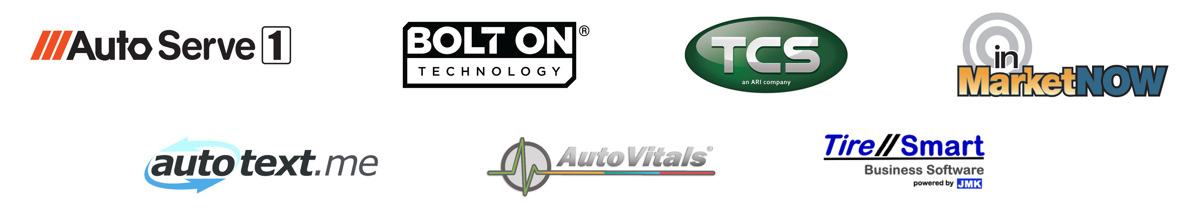 Hunter integration partner logos for aftermarket shops