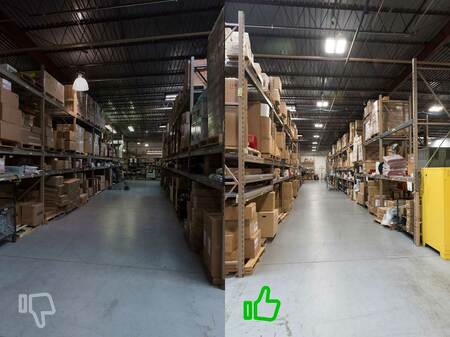 Energy-efficient lighting retrofits