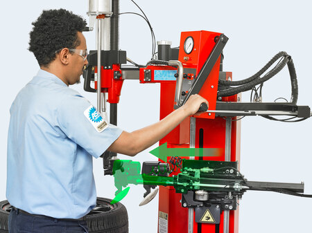 Kontrollieren Sie den Durchmesser