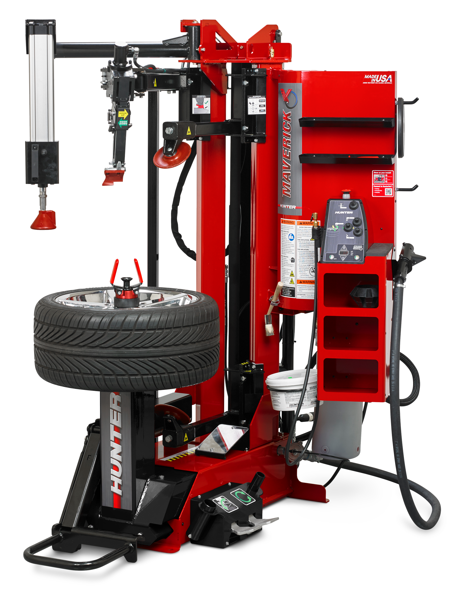 Hunter Maverick tire changer